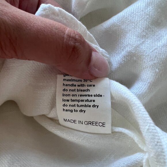 NWOT Philosophy High Neck Linen Tank Top - Picture 5 of 5